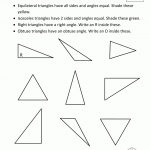Free Printable Geometry Sheets Identify Triangles 1 | Geometry   Homeschooling Paradise Free Printable Math Worksheets Third Grade