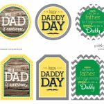 Free Printable Gift Tags For Dad's Day! Show Your Daddy, Brother   Free Printable Father's Day Labels