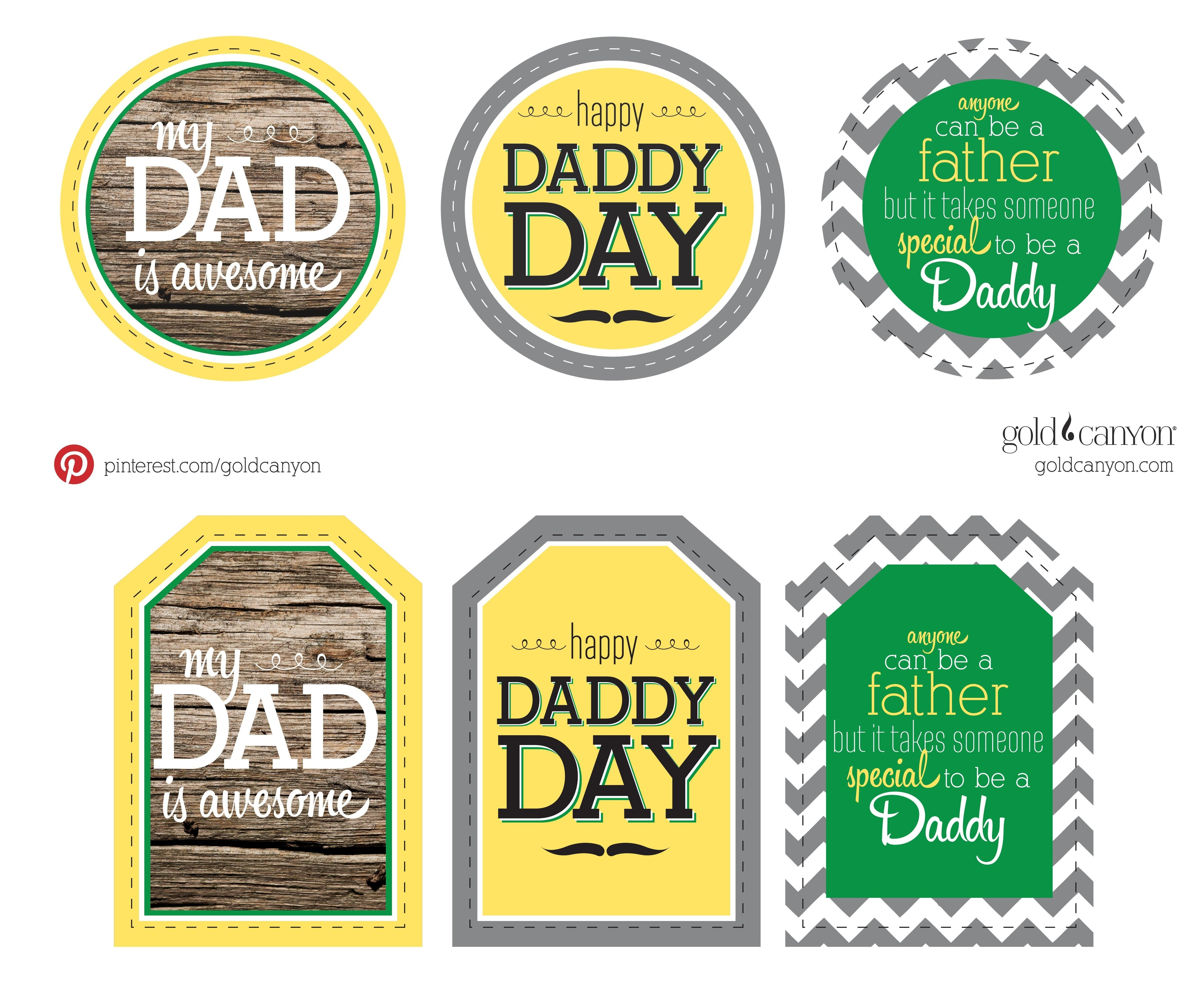 Free Printable Gift Tags For Dad&amp;#039;s Day! Show Your Daddy, Brother - Free Printable Father&amp;#039;s Day Labels