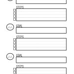 Free Printable Goal Setting Worksheet   Planner … | Education   Free Printable Goal Setting Worksheets For Students