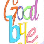 Free Printable Good Bye Greeting Card | Good Ideas | Goodbye Cards   Free Printable Farewell Card For Coworker