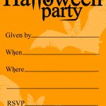 Free Printable Halloween Birthday Invitations Templates | Halloween   Free Halloween Birthday Invitation Templates Printable