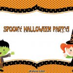 Free Printable Halloween Invitations Templates | Free Printable   Free Printable Halloween Birthday Party Invitations