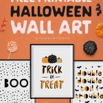 Free Printable Halloween Wall Art  Modern Prints For Your Halloween   Free Printable Halloween Decorations
