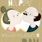 Free Printable Happy Grandparents Day Greeting Card | Grandparents   Grandparents Day Cards Printable Free
