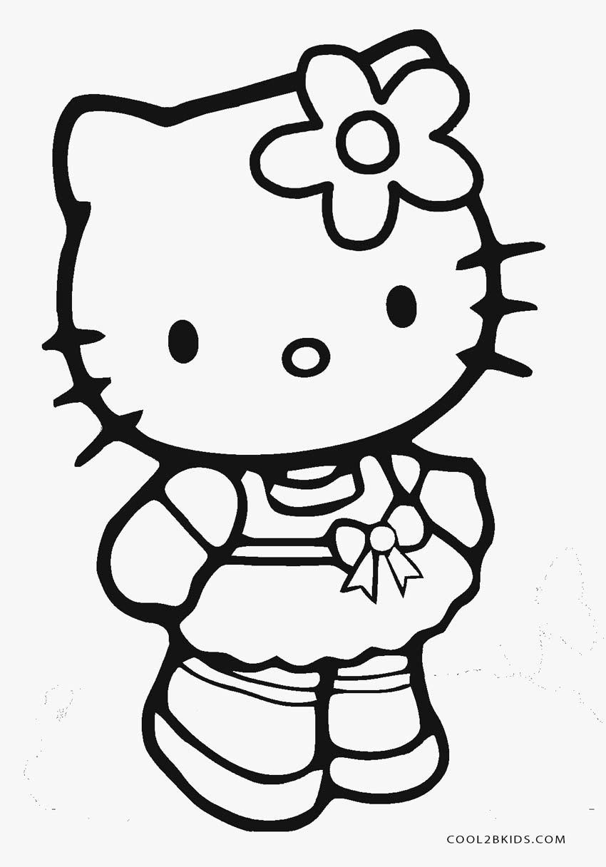 Free Printable Hello Kitty Coloring Pages For Pages | Cool2Bkids - Free Printable Hello Kitty Pictures