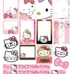 Free Printable Hello Kitty Planner Stickers From Victoria Thatcher   Hello Kitty Labels Printable Free