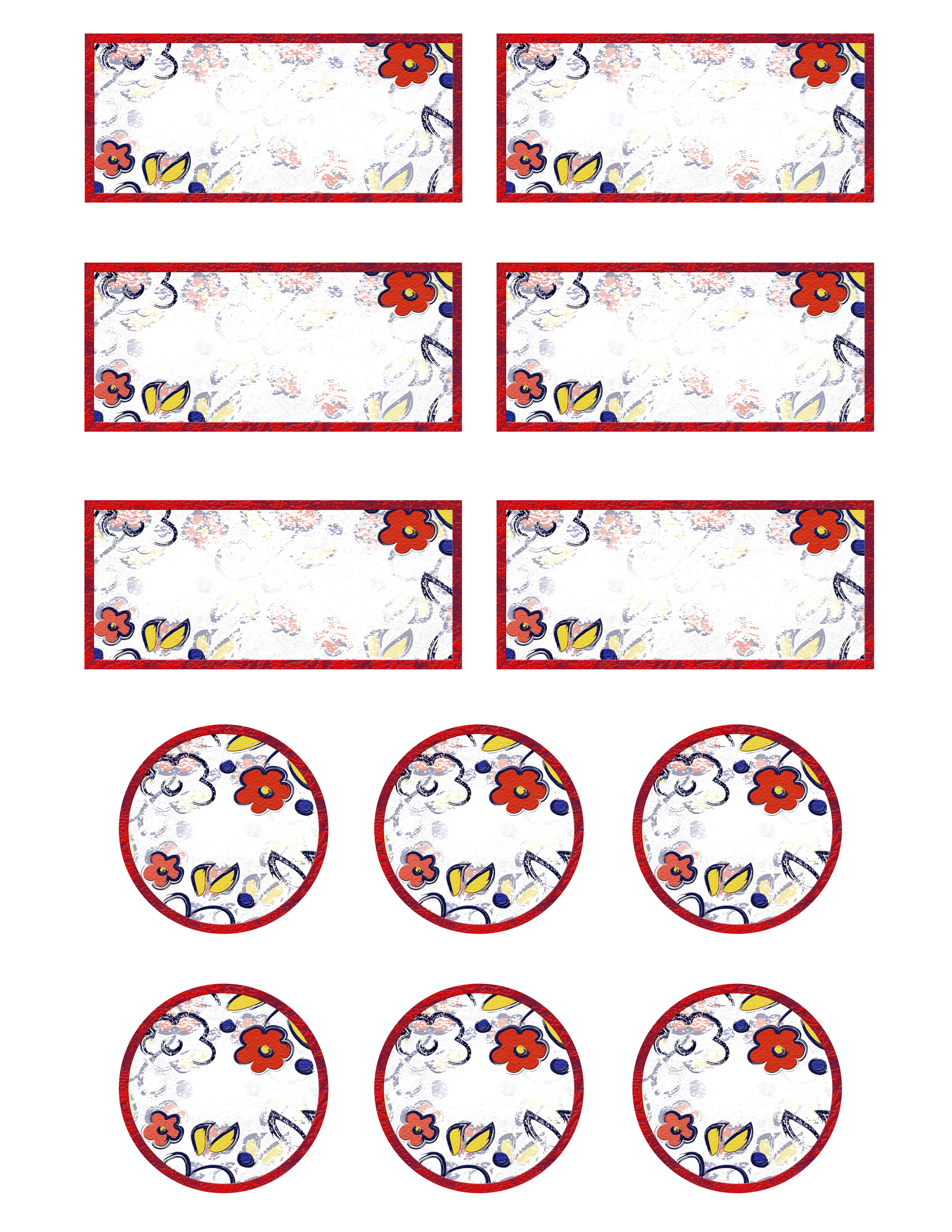 Template For Jar Labels Free Printable