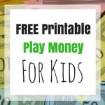 Free Printable Kids Money For Download | Kids Ain't Cheap   Free Printable Play Checks