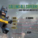 Free Printable Lego Batman The Movie Invitation | Free Printable   Free Printable Lego Batman
