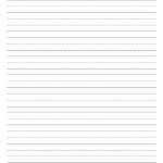 Free Printable Lined Paper {Handwriting Paper Template} | Elementary   Free Printable Blank Handwriting Worksheets