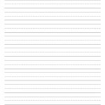Free Printable Lined Paper {Handwriting Paper Template} | Preschool   Free Printable Lined Writing Paper