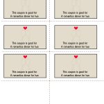 Free Printable Love Coupons   Free Printable Love Coupons For Wife