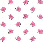 Free Printable Lucky Pig Pattern Paper | Digi Papers Some Free   Free Printable Pattern Paper Sheets