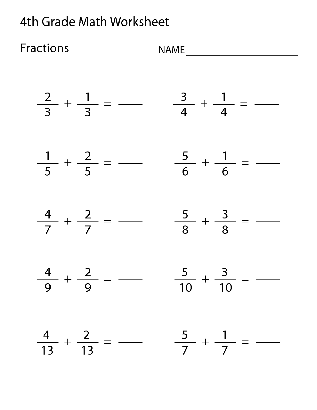 Free Printable Math Worksheets For Grade 4 | Activity Shelter - Free Printable Worksheets For 4Th Grade