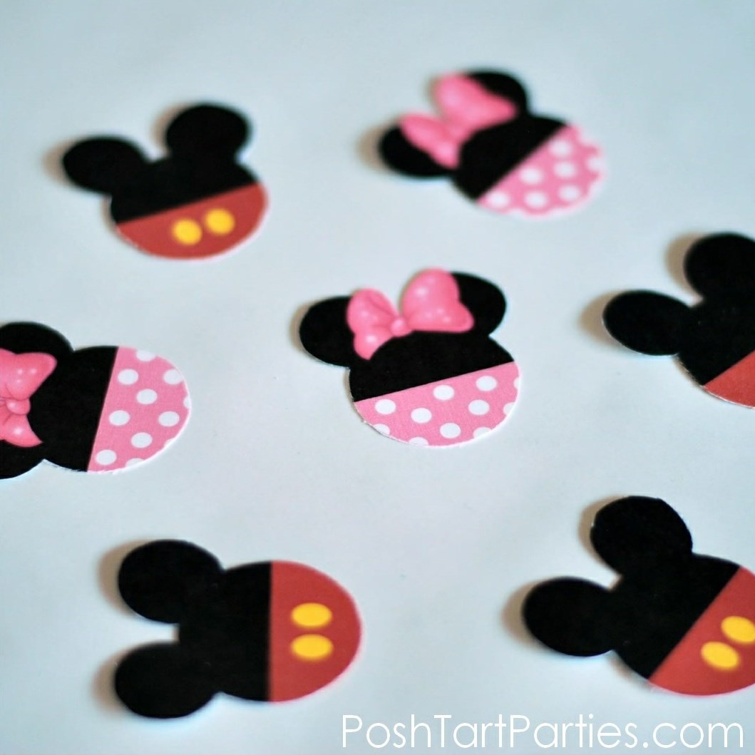 Free Printable Mickey &amp;amp; Minnie Mouse Cupcake Wrappers And Toppers - Free Printable Minnie Mouse Cupcake Wrappers
