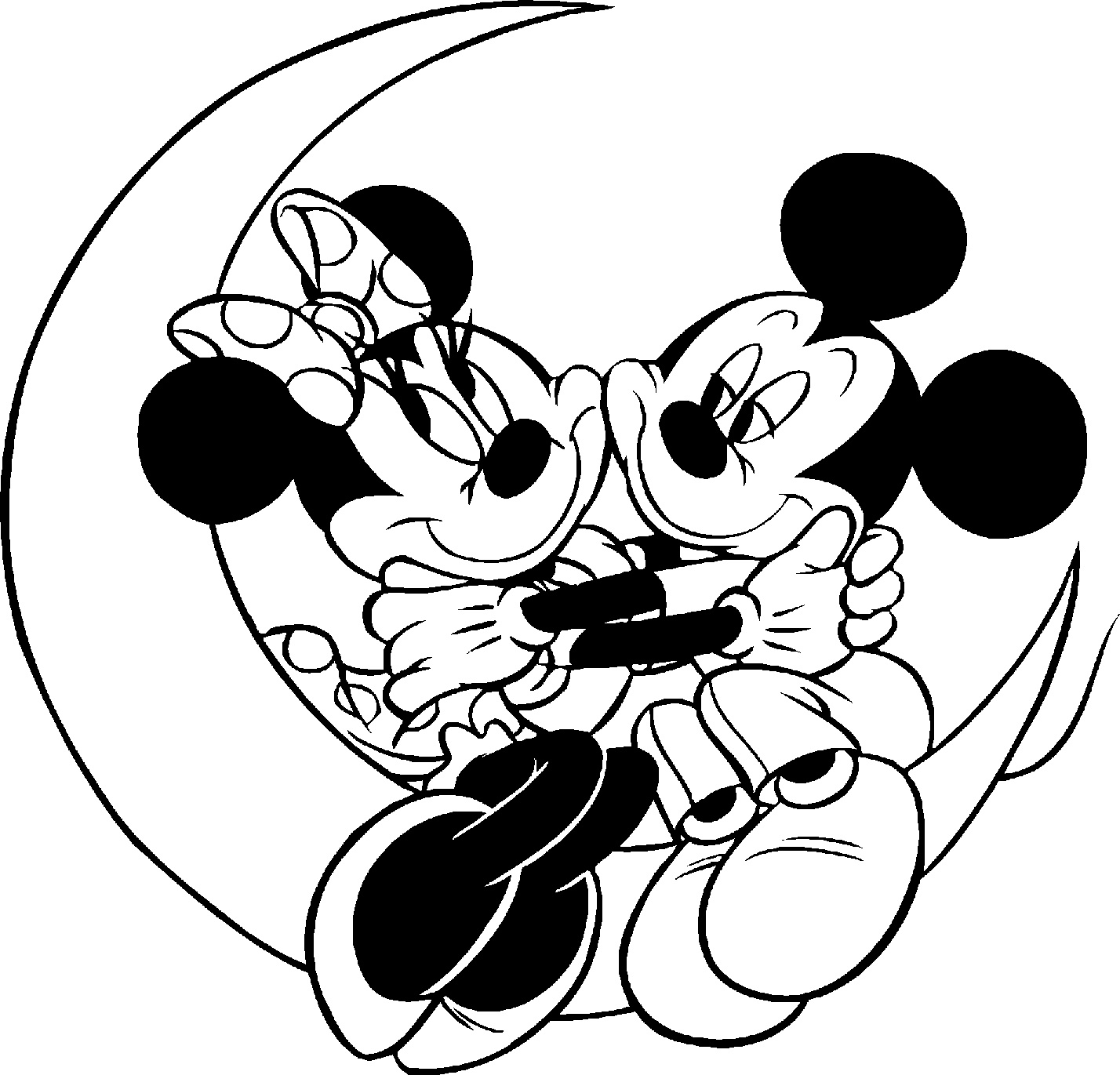Free Printable Mickey Mouse Coloring Pages For Kids - Free Printable Minnie Mouse Coloring Pages