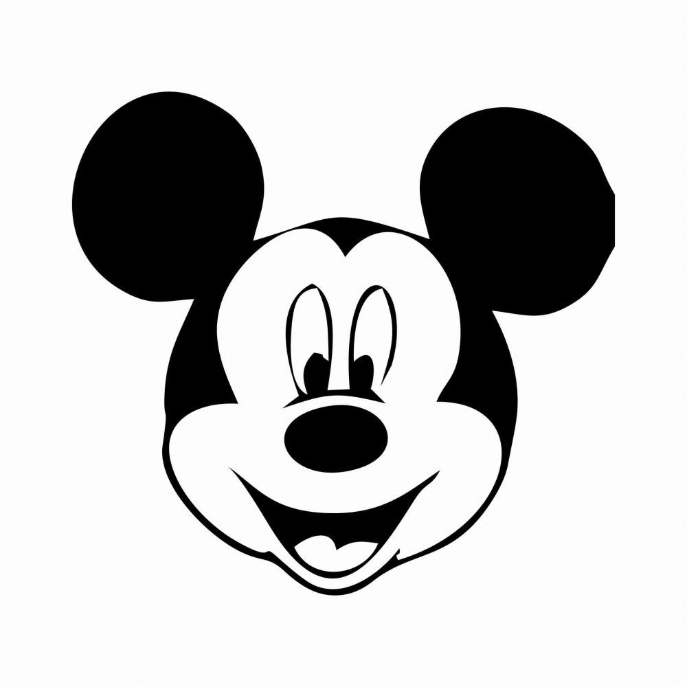 Free Printable Mickey Mouse Template | 34 Mickey Mouse Face Template - Free Printable Mickey Mouse Head