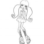 Free Printable Monster High Coloring Pages For Kids   Monster High Free Printable Pictures