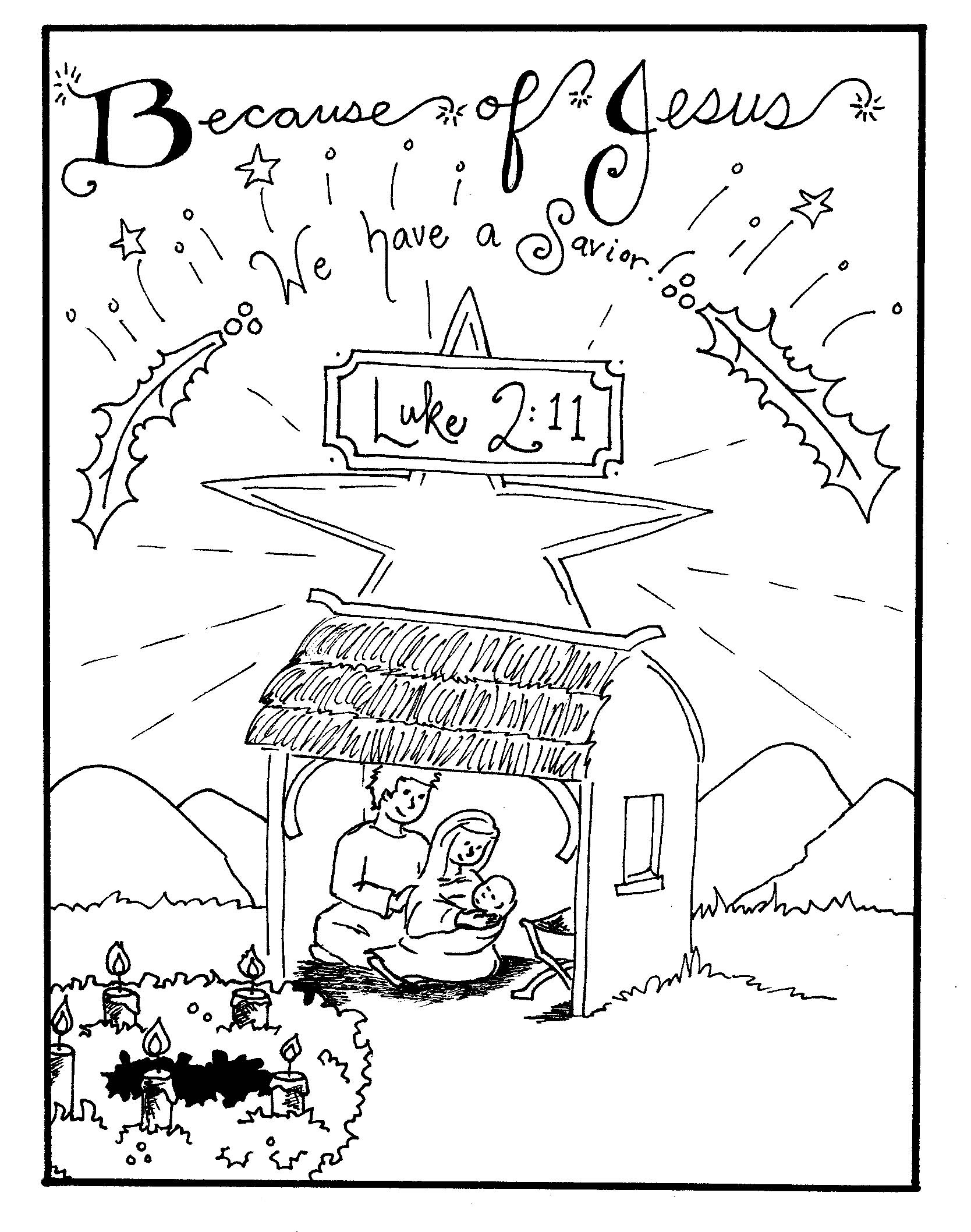 Free Printable Nativity Coloring Pages For Kids - Best Coloring - Free Printable Pictures Of Nativity Scenes