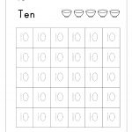 Free Printable Number Tracing And Writing (1 10) Worksheets   Number   Free Printable Numbers 1 10
