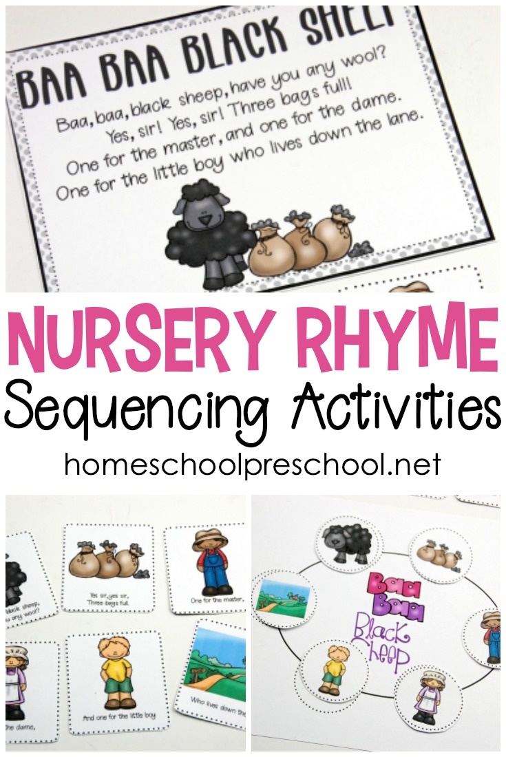 Free Printable Nursery Rhyme Sequencing Cards And Posters - Free Printable Preschool Posters