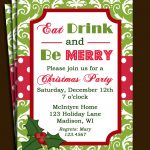 Free Printable Office Christmas Party Invitations | Party Stuff   Holiday Invitations Free Printable