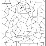 Free Printable Penguin At The Zoo Colournumbers Activity For   Free Printable Activities For Kids