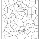 Free Printable Penguin At The Zoo Colournumbers Activity For   Free Printable Activity Sheets For Kids