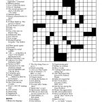 Free Printable People Magazine Crossword   Free Printable Variety Puzzles