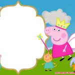 Free Printable Peppa Pig Invitation | Vanida Elizabeth Diego   Peppa Pig Character Free Printable Images