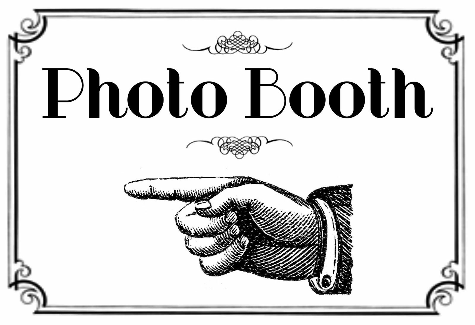 Free Printable Photo Booth Sign | Here Is The Printable For The - Free Printable Photo Booth Sign Template