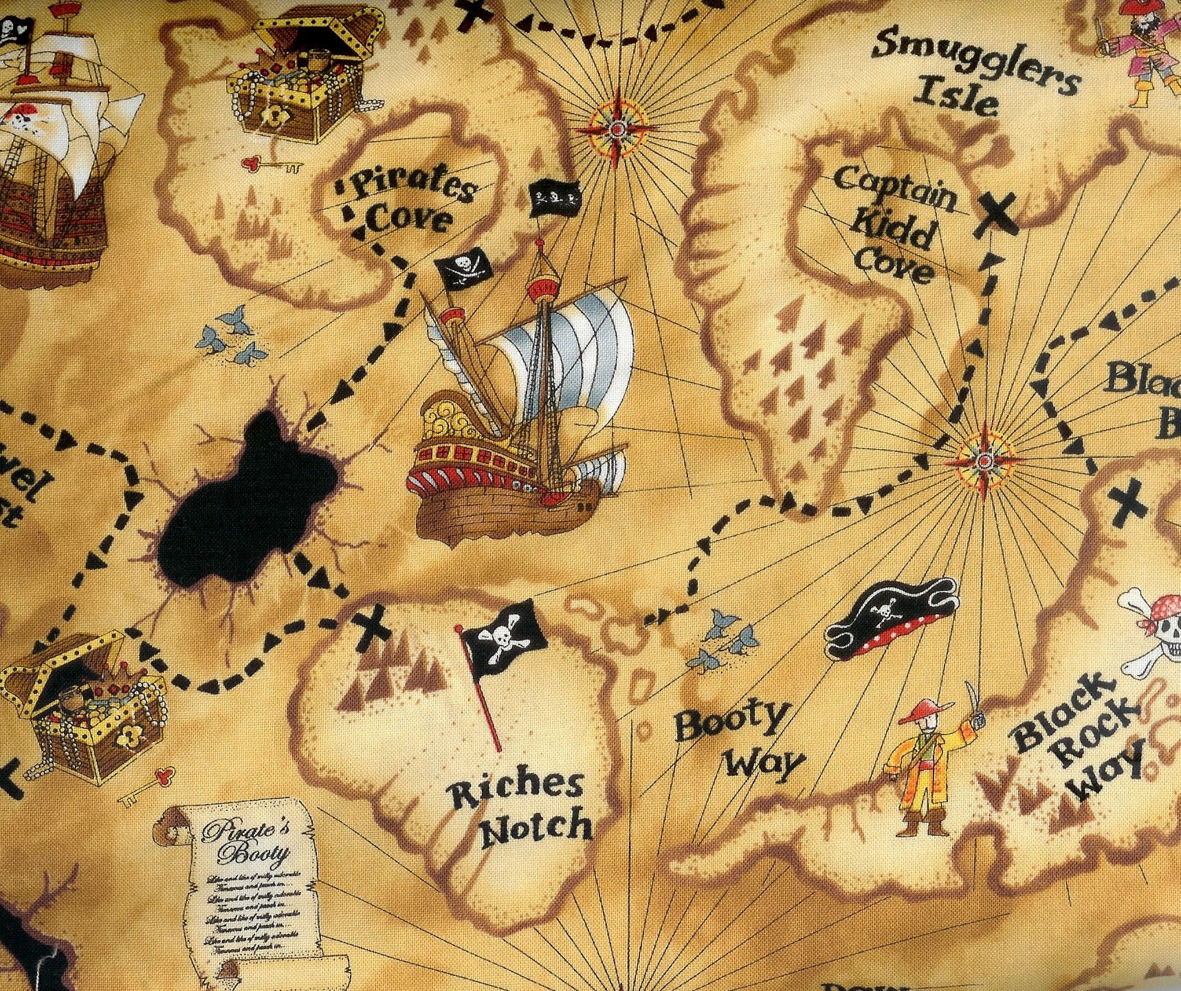 Printable Pirate Treasure Map Printable Word Searches