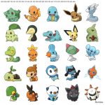 Free Printable Pokemon Stickers & Charms | Pokemon Traktatie   Free Printable Pokemon Pictures