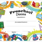 Free Printable Preschool Diplomas | Preschool Classroom   Preschool Graduation Diploma Free Printable