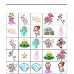 Free Printable Princess Bingo Game For 12 Players #princessparty   Free Printable Tea Party Games