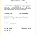 Free Printable Promissory Note Template : Violeet   Free Printable Promissory Note