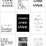 Free Printable Quotes // Delia Creates … | Gifts Made With Love | Free …   Free Printable Quotes