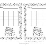 Free Printable Reward And Incentive Charts   Free Printable Behavior Charts For Elementary Students