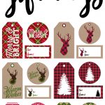 Free Printable Rustic And Plaid Gift Tags   Yellow Bliss Road   Printable Gift Tags Customized Free