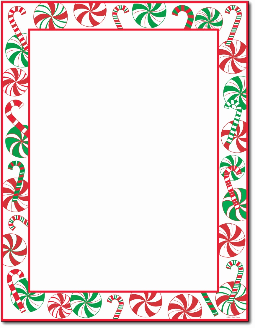 Free Printable Santa Letterhead Paper 7 Best Images Of Holiday - Free Printable Christmas Stationary
