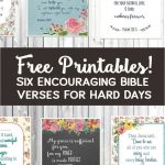 Free Printable Scripture Cards | Faithsmessenger | Bible Verses   Free Printable Inspirational Bible Verses