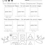 Free Printable Shape Recognition Worksheet For Kindergarten   Free Printable Shapes Worksheets