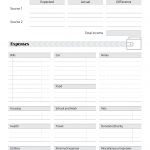 Free Printable Simple Monthly Budget Template Pdf Download   Free Printable Monthly Budget