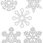 Free Printable Snowflake Templates – Large & Small Stencil Patterns   Snowflake Template Free Printable