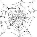 Free Printable Spider Web Coloring Pages For Kids   Spider Web Stencil Free Printable
