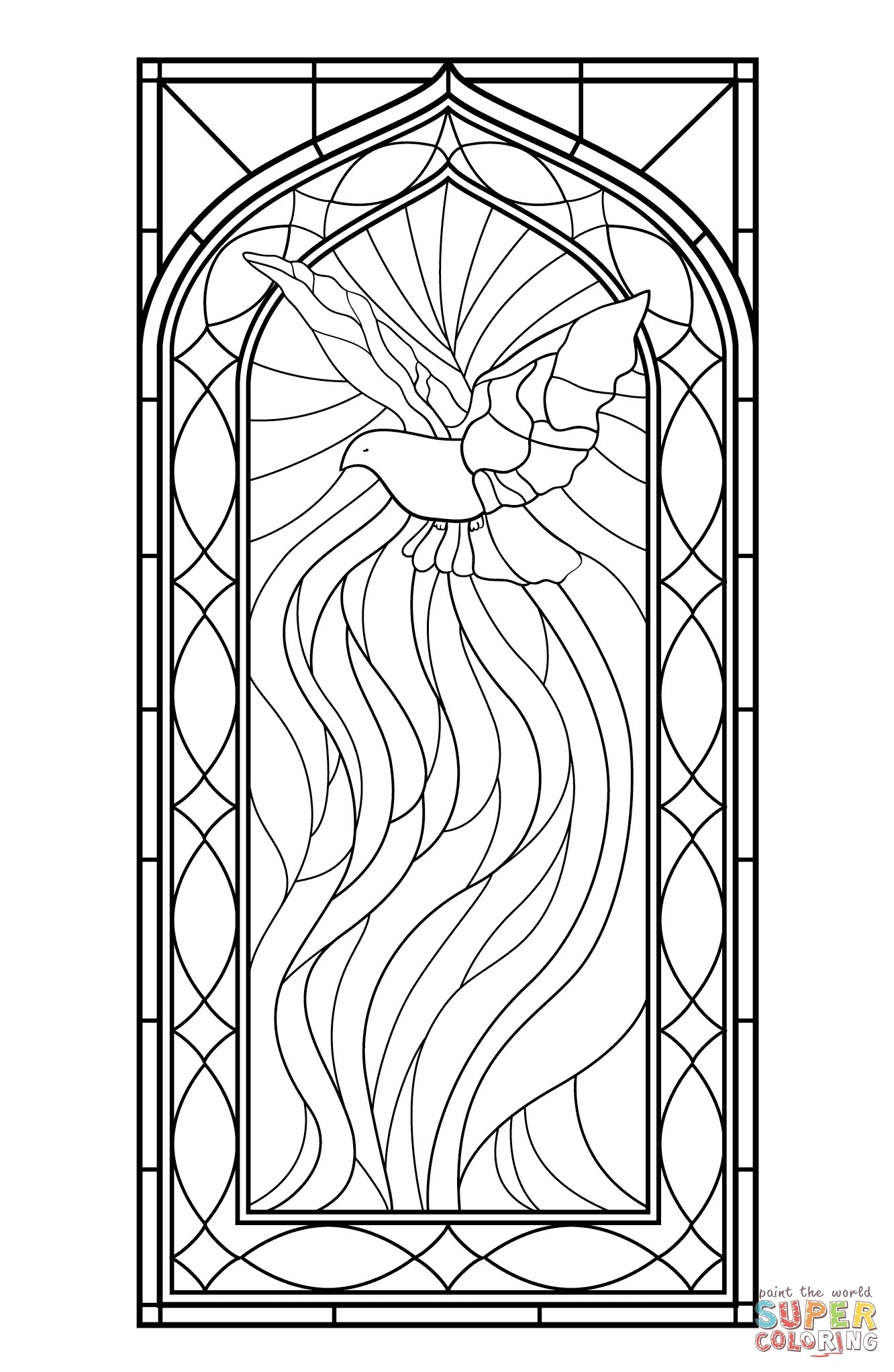 Free Printable Stained Glass Patterns | Free Printable