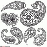 Free Printable Stencil Patterns | Here Are Some Typical Henna   Free Printable Stencil Patterns