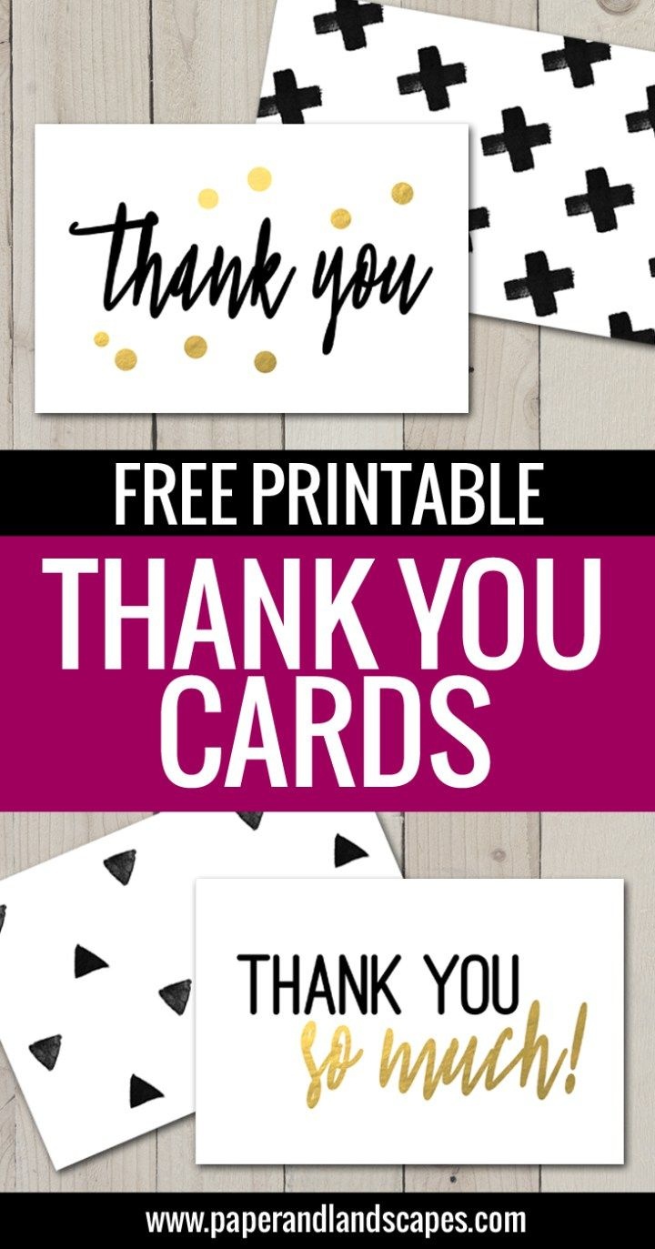 Free Printable Thank You Cards | Freebies | Free Thank You Cards - Free Printable Custom Thank You Cards