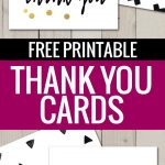 Free Printable Thank You Cards | Freebies | Free Thank You Cards   Free Printable Thank You Cards